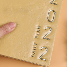 Load image into Gallery viewer, 2022 Bold Leather Notebook Planner (A5)