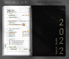 Load image into Gallery viewer, 2022 Bold Leather Notebook Planner (A5)
