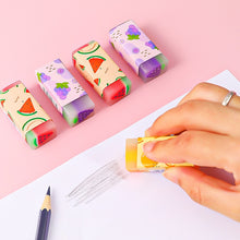Load image into Gallery viewer, Kawaii Fruit Erasers