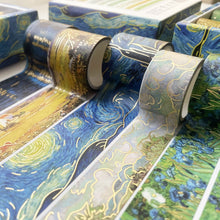 Load image into Gallery viewer, Exclusive Edition - Van Gogh Bronze Washi Tape