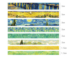 Load image into Gallery viewer, Exclusive Edition - Van Gogh Bronze Washi Tape