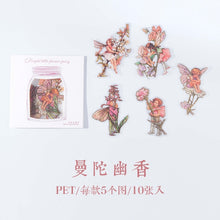 Load image into Gallery viewer, Japanese Floral Fairy Stickers (8Types)