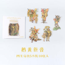 Load image into Gallery viewer, Japanese Floral Fairy Stickers (8Types)