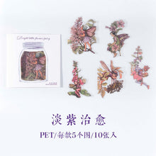 Load image into Gallery viewer, Japanese Floral Fairy Stickers (8Types)
