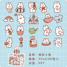 Load image into Gallery viewer, Playful Bunny's Daily Life (3 Types) - Original Kawaii Pen