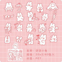 Load image into Gallery viewer, Playful Bunny's Daily Life (3 Types) - Original Kawaii Pen