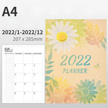 Load image into Gallery viewer, Bright Nature 2022 Planner (4 Colors)