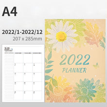 Load image into Gallery viewer, Bright Nature 2022 Planner (4 Colors)