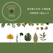 Load image into Gallery viewer, Japanese Floral Stickers in a CD - Original Kawaii Pen