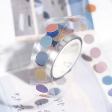 Load image into Gallery viewer, Retro & Morandi Color Dots Masking Tapes - Original Kawaii Pen