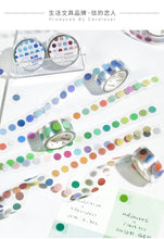 Load image into Gallery viewer, Retro & Morandi Color Dots Masking Tapes - Original Kawaii Pen