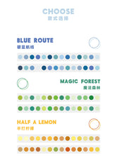 Load image into Gallery viewer, Retro & Morandi Color Dots Masking Tapes - Original Kawaii Pen