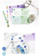 Load image into Gallery viewer, Retro & Morandi Color Dots Masking Tapes - Original Kawaii Pen