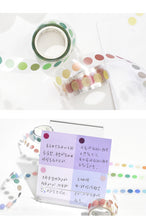 Load image into Gallery viewer, Retro & Morandi Color Dots Masking Tapes - Original Kawaii Pen