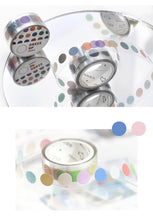 Load image into Gallery viewer, Retro & Morandi Color Dots Masking Tapes - Original Kawaii Pen