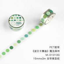 Load image into Gallery viewer, Retro & Morandi Color Dots Masking Tapes - Original Kawaii Pen