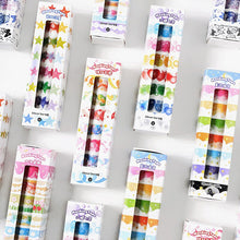 Load image into Gallery viewer, Gold Foiled Colorful Masking Tape Set ( 8pcs )