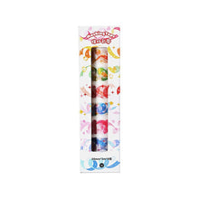 Load image into Gallery viewer, Gold Foiled Colorful Masking Tape Set ( 8pcs )