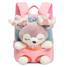 Load image into Gallery viewer, Cute Kawaii Back Packs with Soft Plush Toys