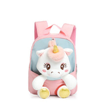 Load image into Gallery viewer, Cute Kawaii Back Packs with Soft Plush Toys