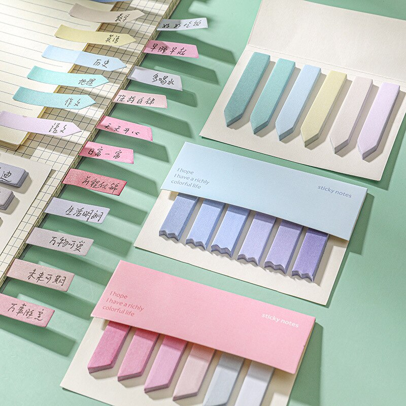 Morandi & Retro Color Index Sticky Tabs (4 Designs) – Original