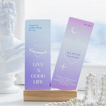 Load image into Gallery viewer, Colorful Translucent Bookmarks (5pcs)