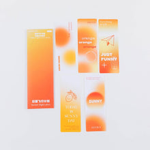 Load image into Gallery viewer, Colorful Translucent Bookmarks (5pcs)
