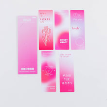 Load image into Gallery viewer, Colorful Translucent Bookmarks (5pcs)