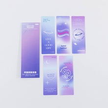 Load image into Gallery viewer, Colorful Translucent Bookmarks (5pcs)
