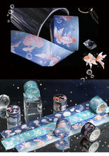 Load image into Gallery viewer, Deep-Sea Laser Masking Tapes (4 Designs) - Original Kawaii Pen