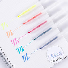 Load image into Gallery viewer, Japanese Fluorescent Color Erasable Highlighter Set (5pcs) - Original Kawaii Pen
