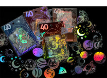 Load image into Gallery viewer, Limited Edition - Cosmic Fantasy Laser Stickers