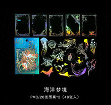 Load image into Gallery viewer, Limited Edition - Cosmic Fantasy Laser Stickers