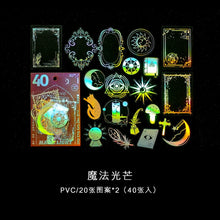 Load image into Gallery viewer, Limited Edition - Cosmic Fantasy Laser Stickers