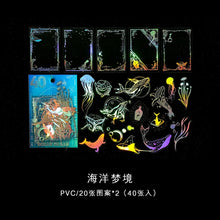 Load image into Gallery viewer, Limited Edition - Cosmic Fantasy Laser Stickers