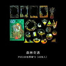 Load image into Gallery viewer, Limited Edition - Cosmic Fantasy Laser Stickers