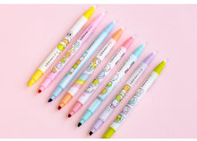 Load image into Gallery viewer, Sumikko Gurashi Erasable Highlighter Set (8pcs)