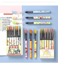 Load image into Gallery viewer, Cute Kawaii Animal & Fruits Gel Pen Set ( 6pcs)
