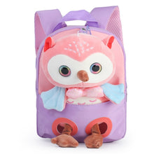 Load image into Gallery viewer, Cute Kawaii Back Packs with Soft Plush Toys