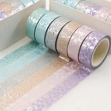 Load image into Gallery viewer, Foiled Floral & Plant Masking Tape Set