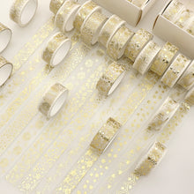 Load image into Gallery viewer, The Golden Heaven Floral & Plant Washi Tape Set - Original Kawaii Pen