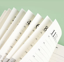 Load image into Gallery viewer, 2022 Bold Leather Notebook Planner (A5)