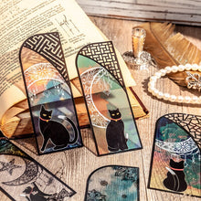 Load image into Gallery viewer, Exotic Black Cat Bookmarks (6pcs a set)