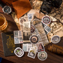 Load image into Gallery viewer, Medieval Tour Kraft Paper with Leather Case