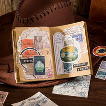 Load image into Gallery viewer, Medieval Tour Kraft Paper with Leather Case