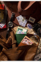 Load image into Gallery viewer, Medieval Tour Kraft Paper with Leather Case