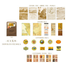 Load image into Gallery viewer, Medieval Tour Kraft Paper with Leather Case