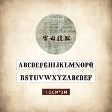 Load image into Gallery viewer, Vintage Style Universe Washi Tapes (12 Designs)