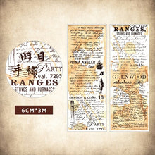 Load image into Gallery viewer, Vintage Style Universe Washi Tapes (12 Designs)