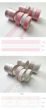 Load image into Gallery viewer, Geometric Pattern Washi Tape Sets (3pcs)